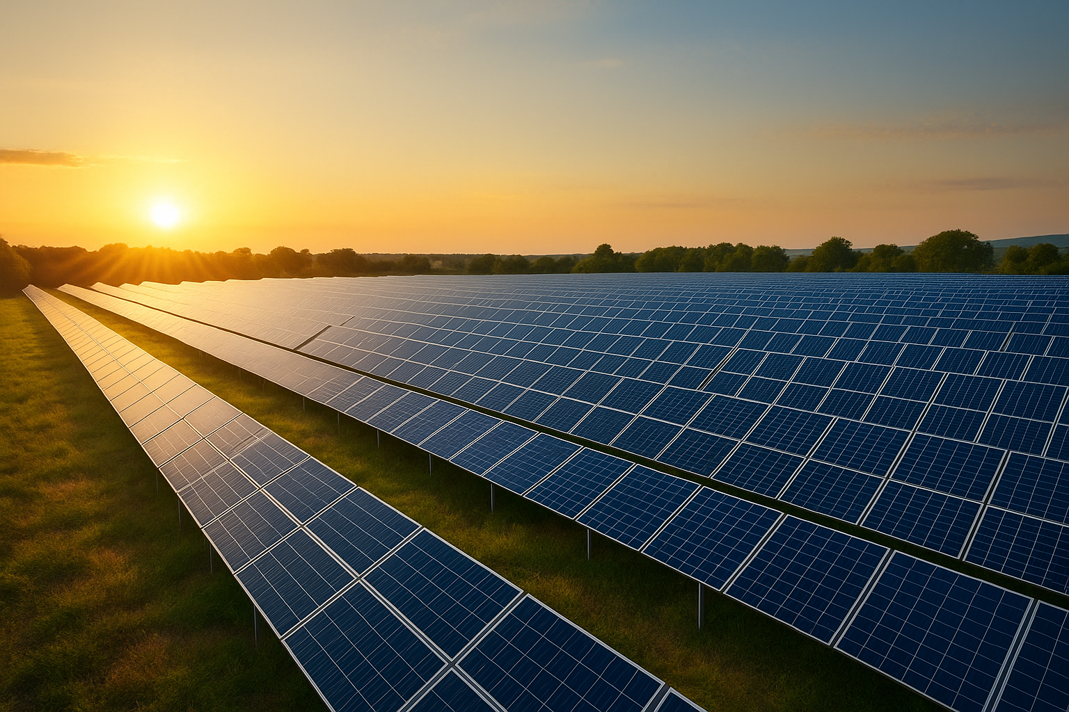 Großer Solarpark in Langenenslingen